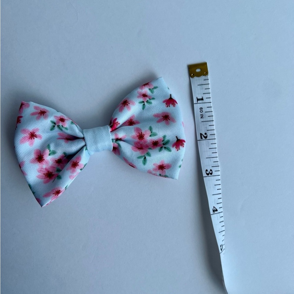 Floral Pet Bow Tie